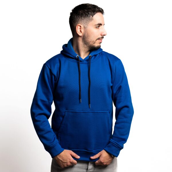 Sweat à capuche (hoodie)- Bleu - Image 2